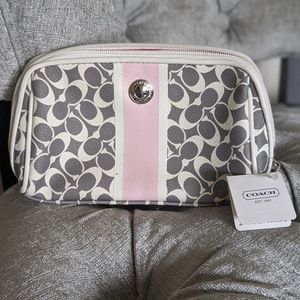 Coach cosmetic bag